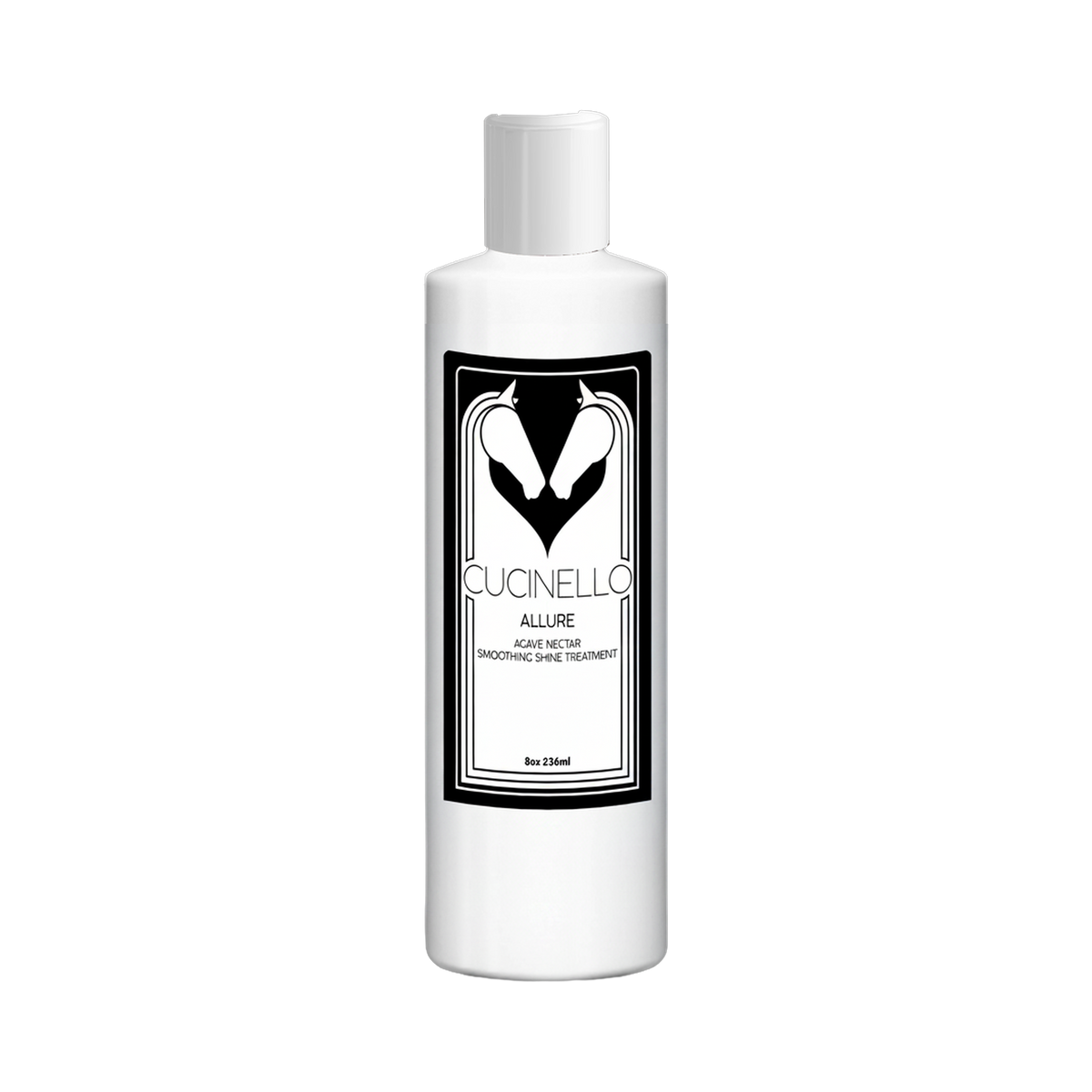 Cucinello Beauty Allure Agave Nectar Smoothing Shine Treatment, 8oz bottle