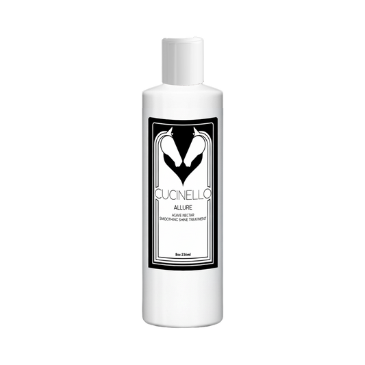 Cucinello Beauty Allure Agave Nectar Smoothing Shine Treatment, 8oz bottle