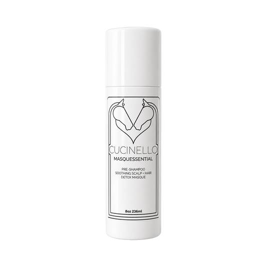 Cucinello Beauty Masquessential Soothing Scalp and Hair Detox Masque, 8oz bottle