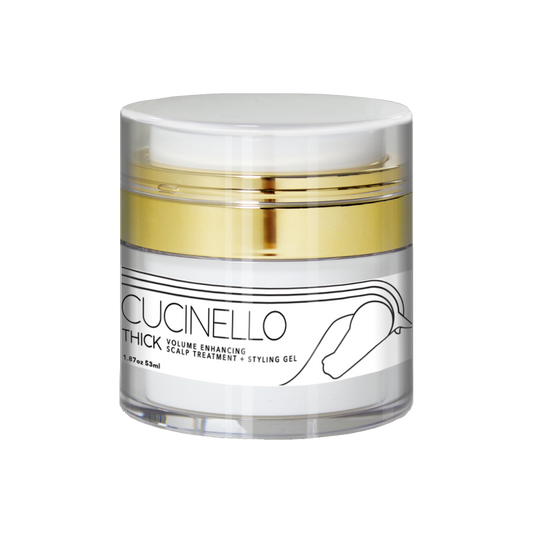 Cucinello Beauty Thick Volume Enhancing Scalp Treatment and Styling Gel, 1.87oz jar